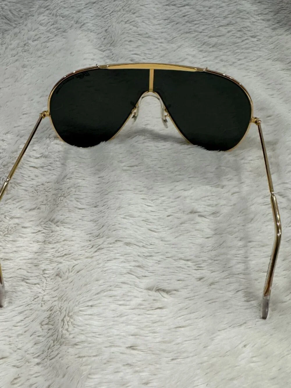 Vintage Bausch & Lomb Wings L1375 Arista Gray Sunglasses Complete Set